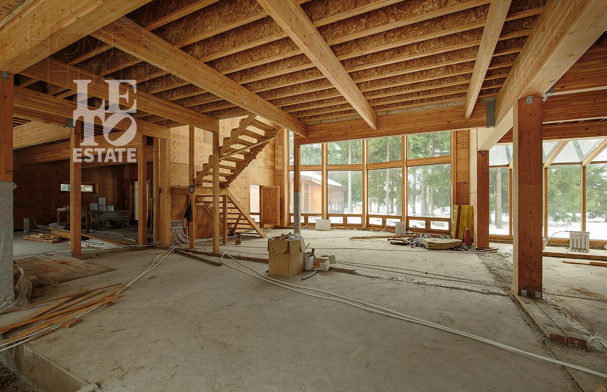 2-этажный коттедж 432.7 м² без отделки