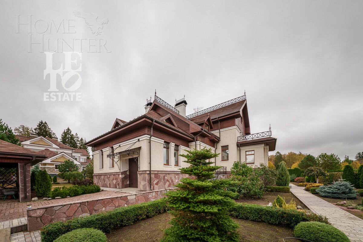 2-этажный коттедж 700 м² с отделкой