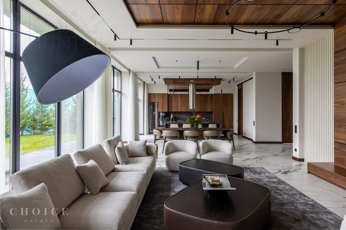 2-этажный коттедж 437.2 м² с отделкой