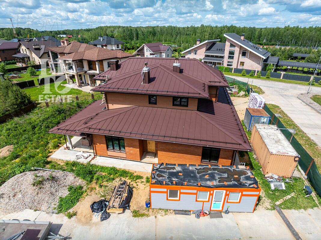 2-этажный коттедж 480 м² без отделки