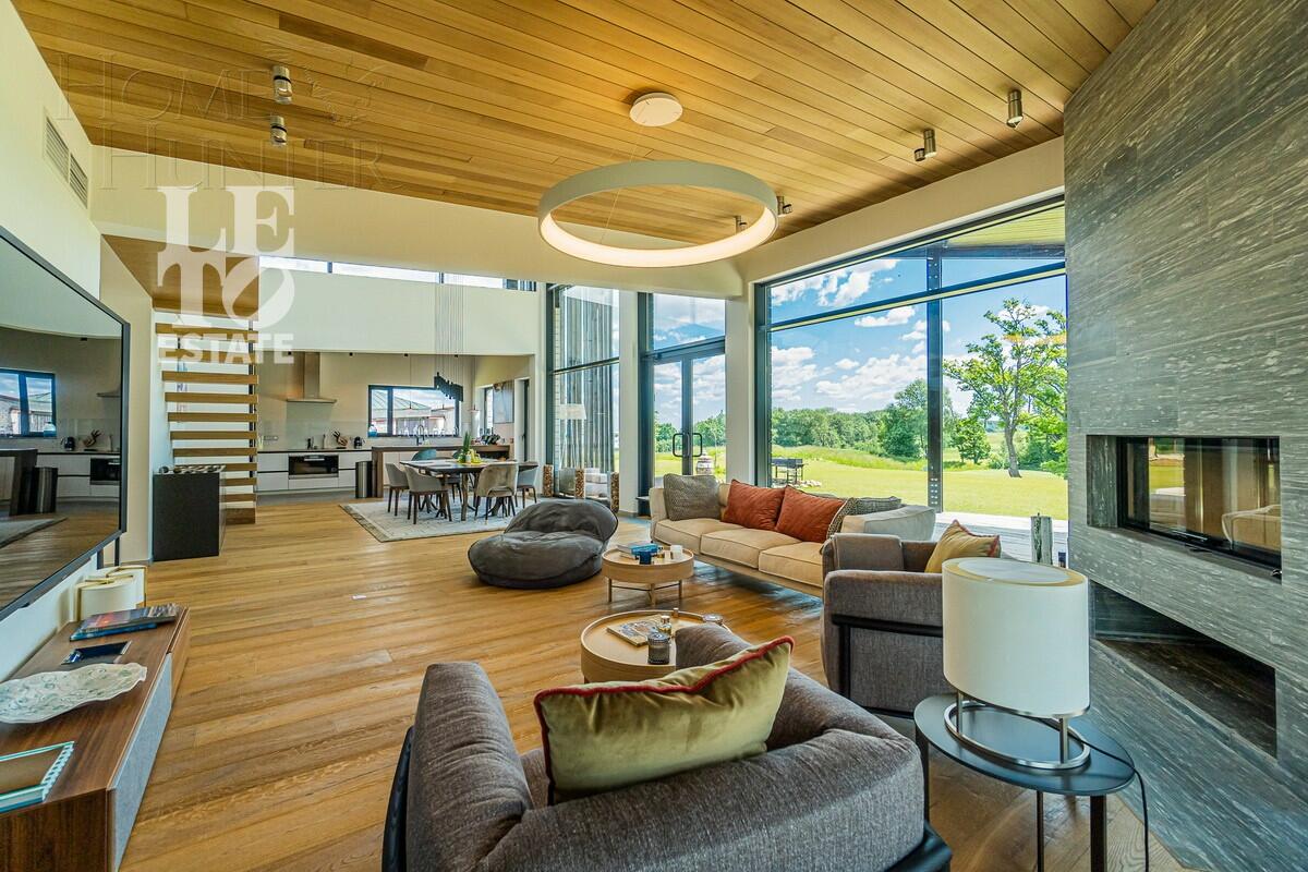 1-этажный коттедж 350 м² с отделкой