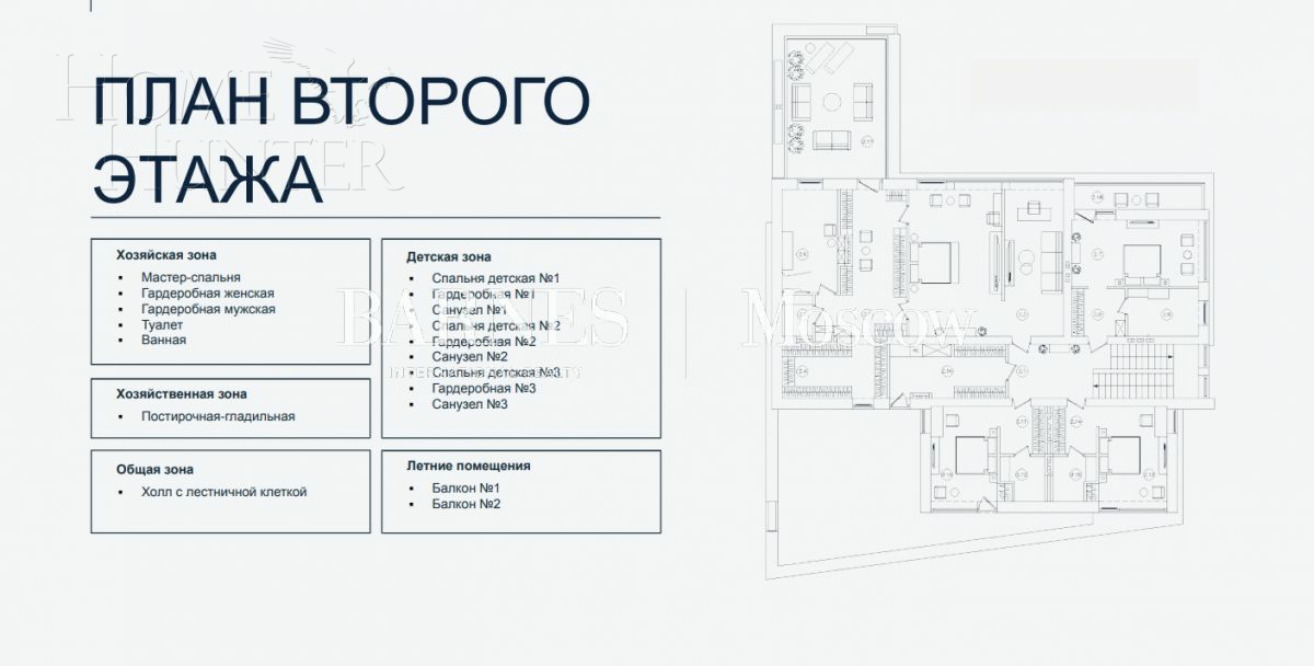 2-этажный коттедж 627.5 м² с отделкой