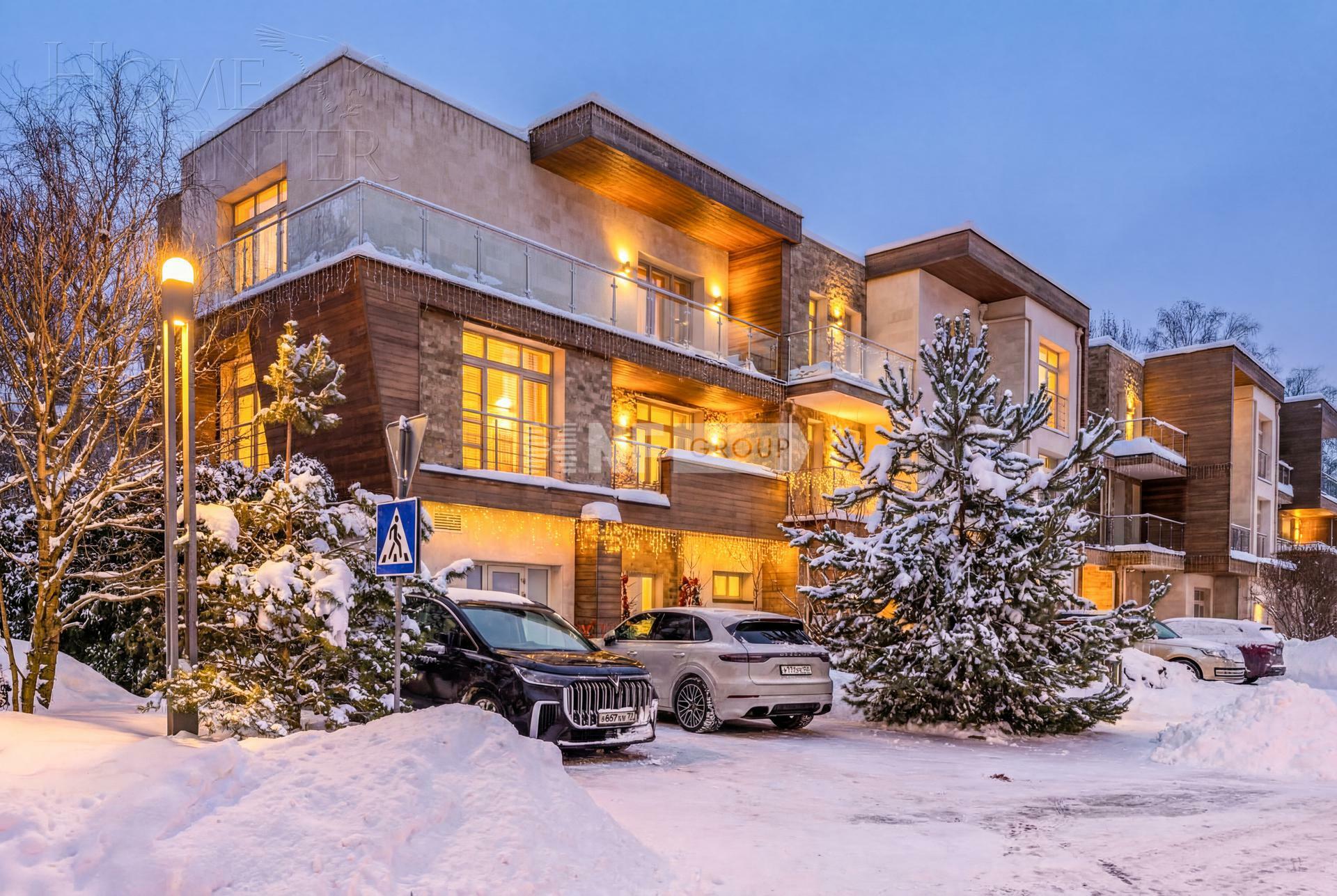 3-этажный таунхаус 290 м² с отделкой