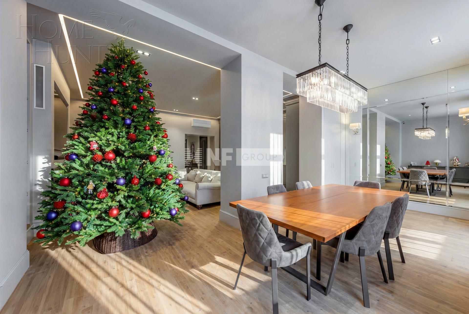 3-этажный таунхаус 290 м² с отделкой