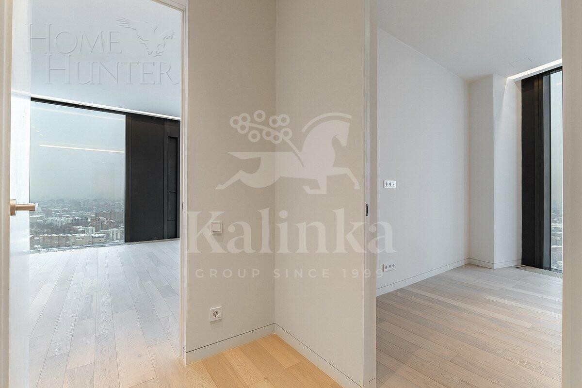 3-КОМН. АПАРТАМЕНТЫ С ОТДЕЛКОЙ 103.9 М² НА 35 ЭТАЖЕ