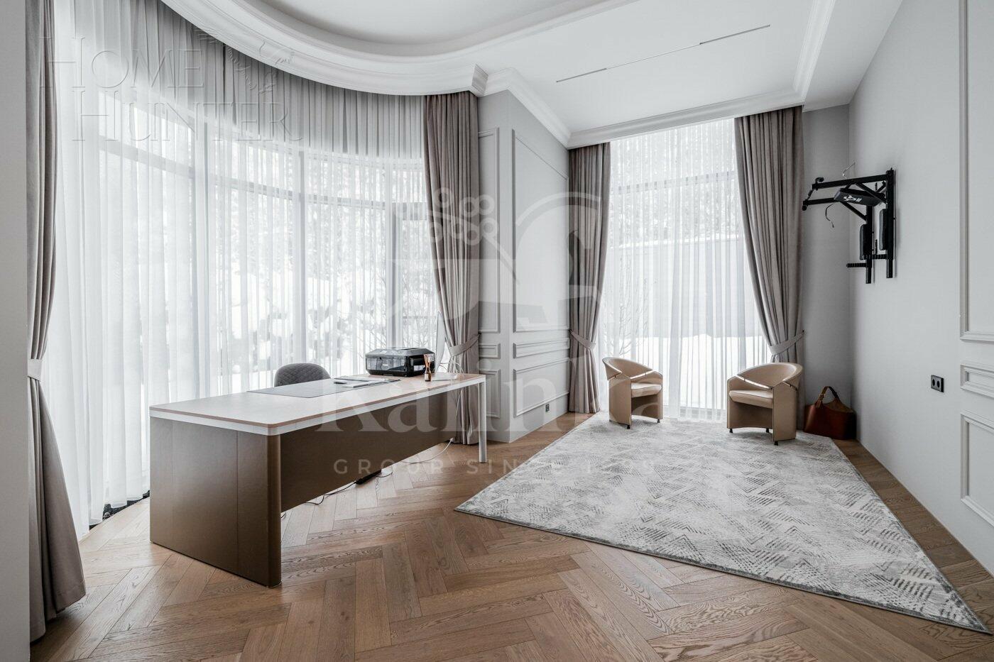 2-этажный коттедж 500 м² с отделкой