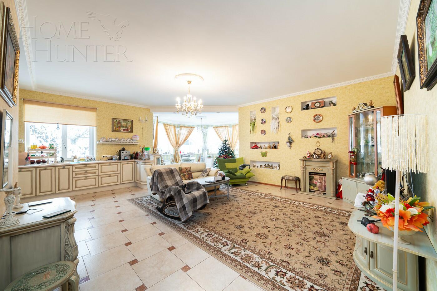 2-этажный коттедж 360 м² с отделкой