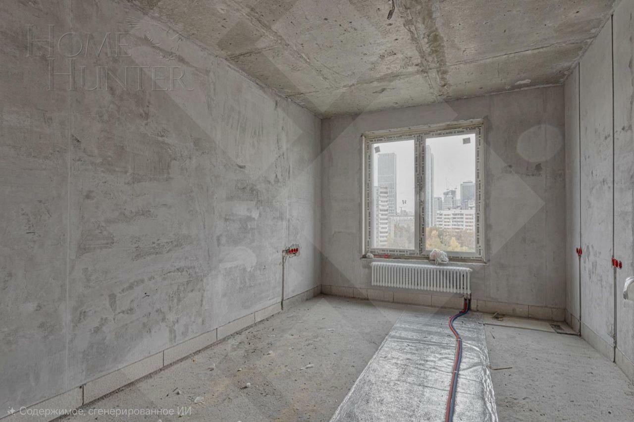 4-КОМН. КВАРТИРА БЕЗ ОТДЕЛКИ 120 М² НА 8 ЭТАЖЕ