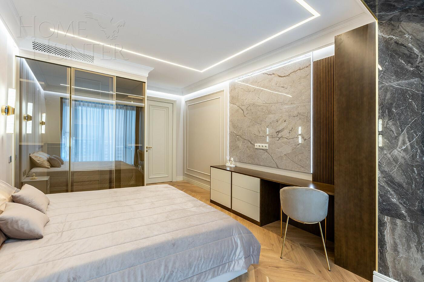 5-КОМН. КВАРТИРА С ОТДЕЛКОЙ 143 М² НА 15 ЭТАЖЕ