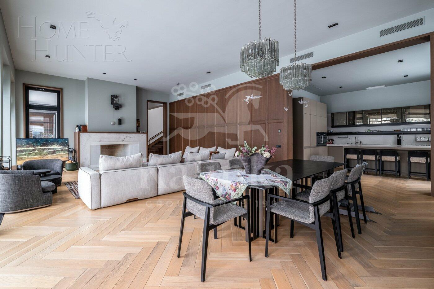 2-этажный коттедж 800 м² с отделкой