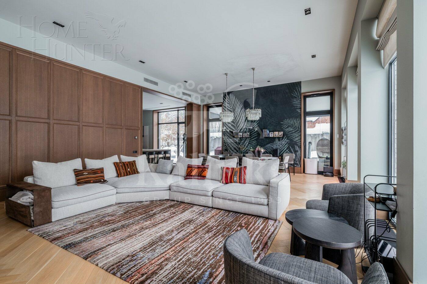 2-этажный коттедж 800 м² с отделкой