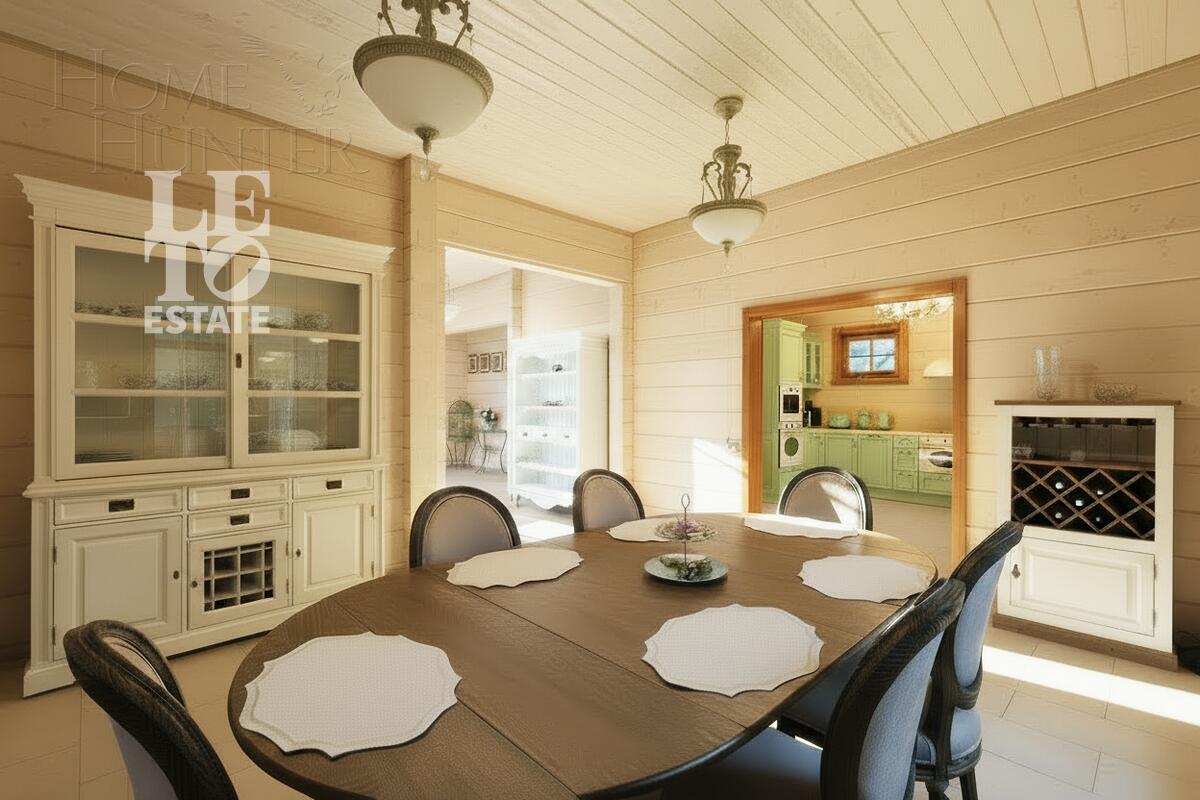 2-этажный коттедж 504 м² с отделкой