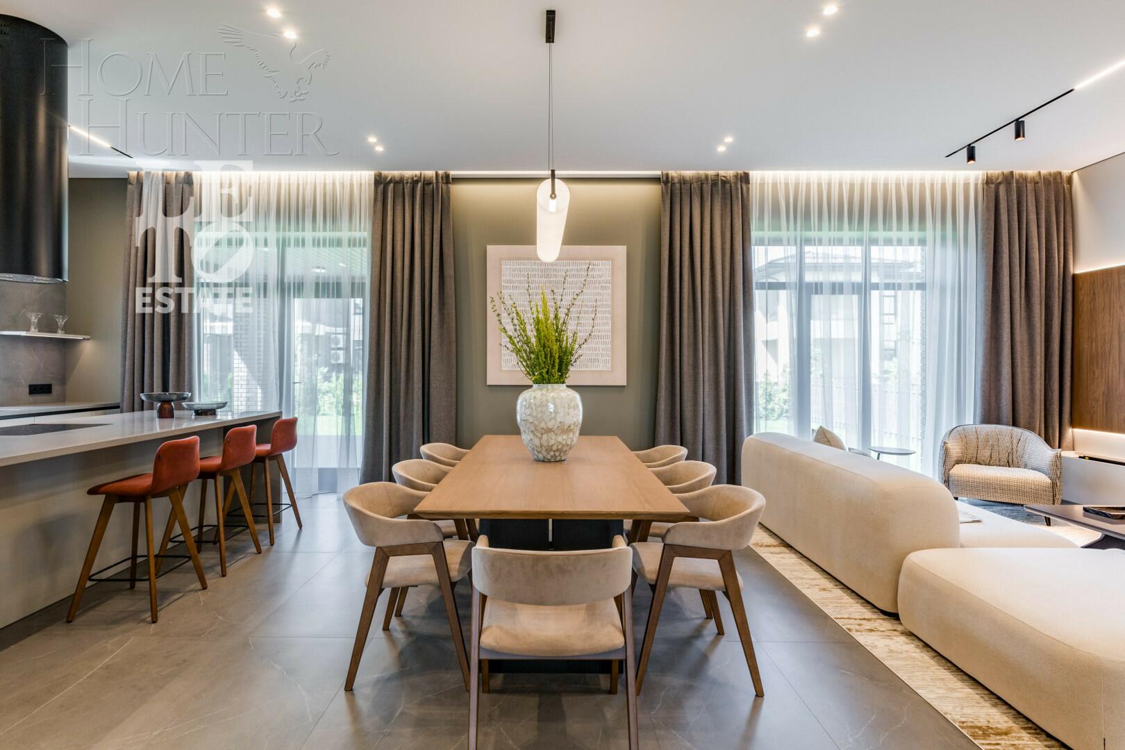 2-этажный коттедж 324 м² с отделкой