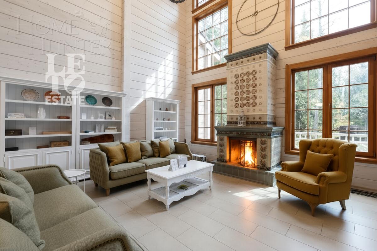 2-этажный коттедж 504 м² с отделкой