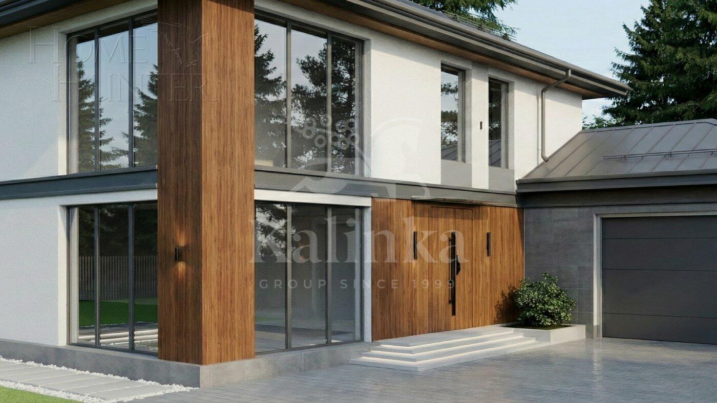 2-этажный коттедж 380 м² без отделки