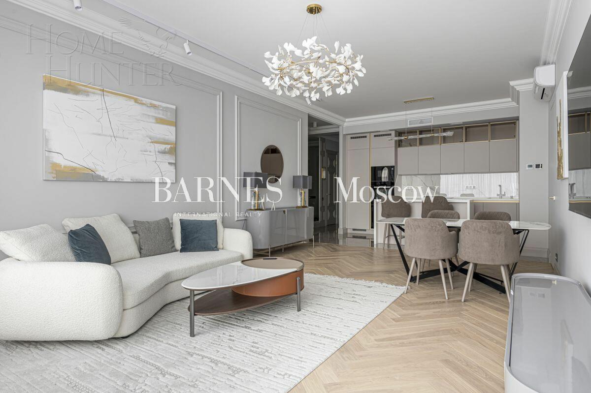 3-КОМН. КВАРТИРА С ОТДЕЛКОЙ 110 М² НА 36 ЭТАЖЕ