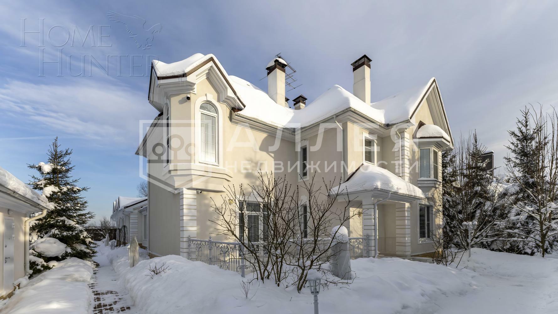 2-этажный коттедж 400 м² с отделкой