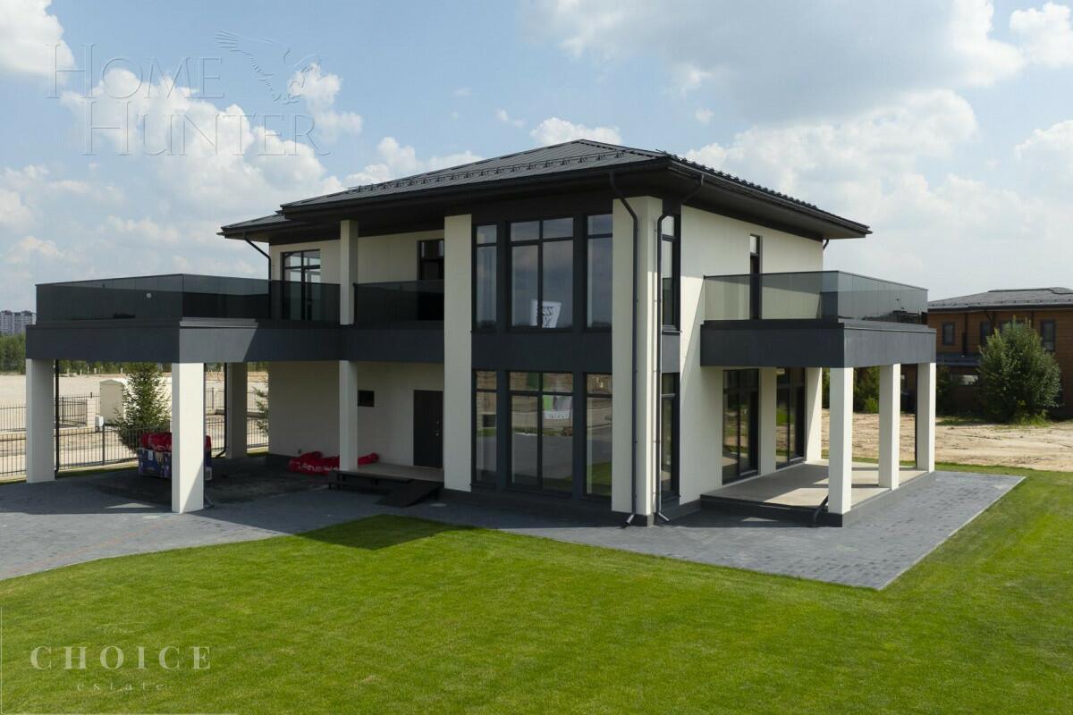 2-этажный коттедж 350 м² без отделки