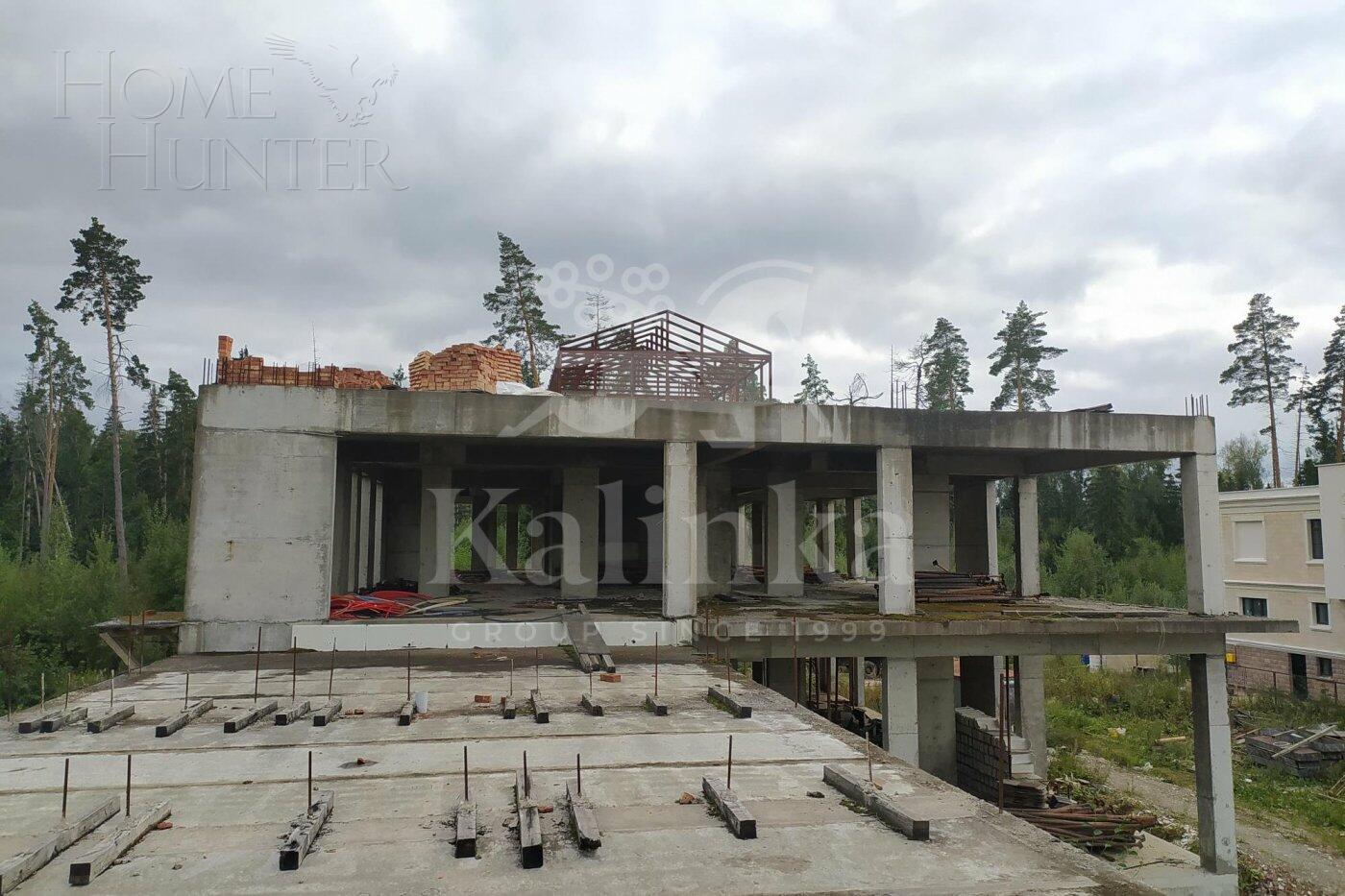 2-этажный коттедж 1 500 м² без отделки