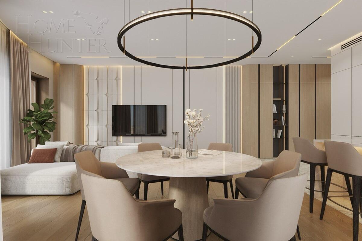 4-КОМН. КВАРТИРА С ОТДЕЛКОЙ 155 М² НА 15 ЭТАЖЕ