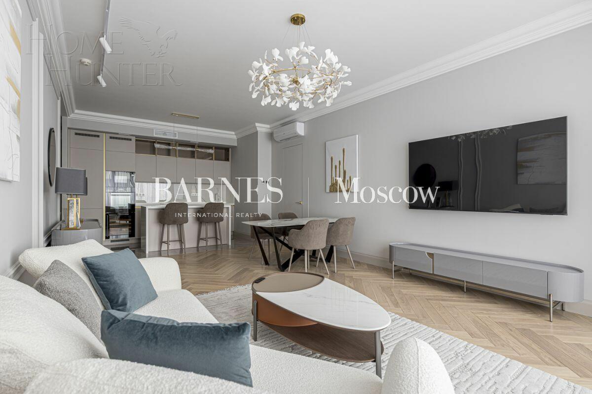 3-КОМН. КВАРТИРА С ОТДЕЛКОЙ 110 М² НА 36 ЭТАЖЕ