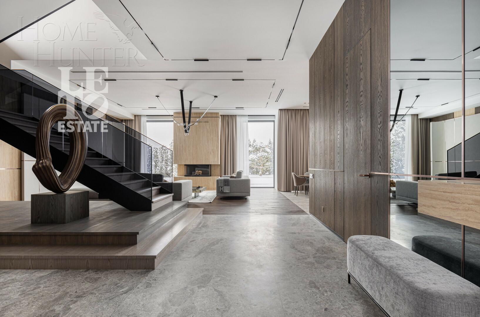 2-этажный коттедж 1 066 м² с отделкой