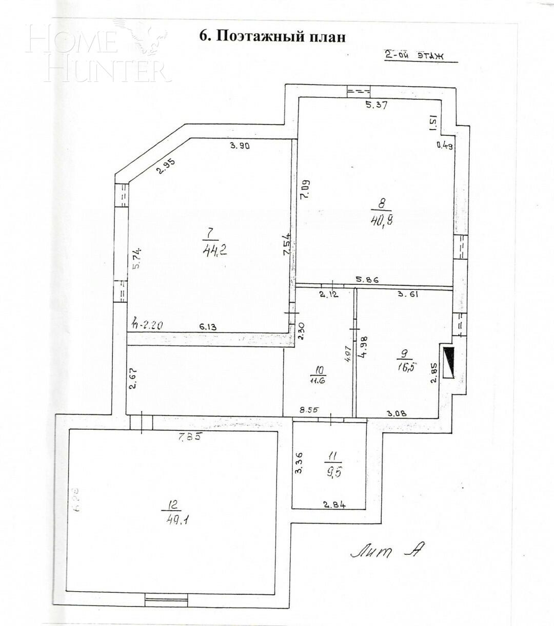 2-этажный коттедж 738 м² с отделкой