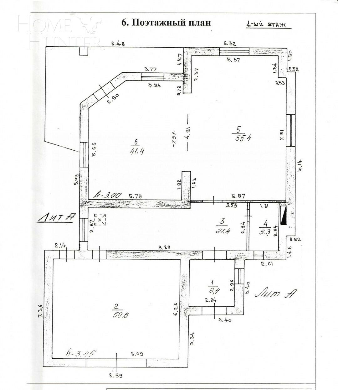 2-этажный коттедж 738 м² с отделкой