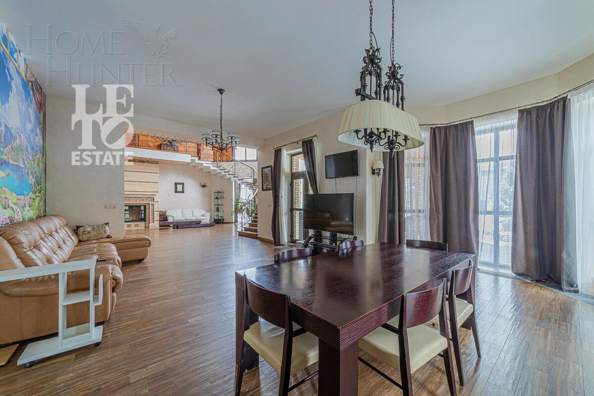 2-этажный коттедж 800 м² с отделкой