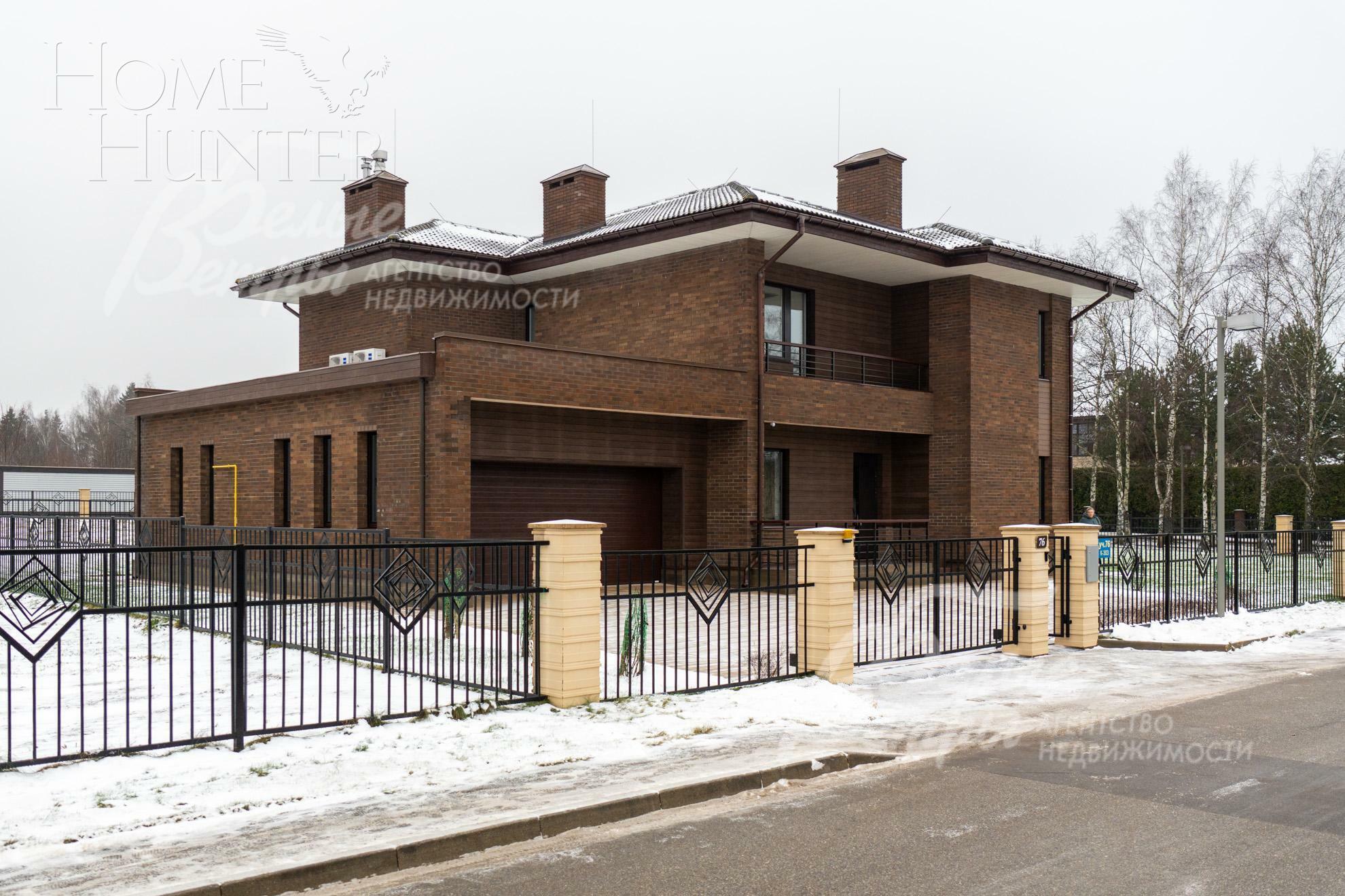 2-этажный коттедж 323 м² с отделкой