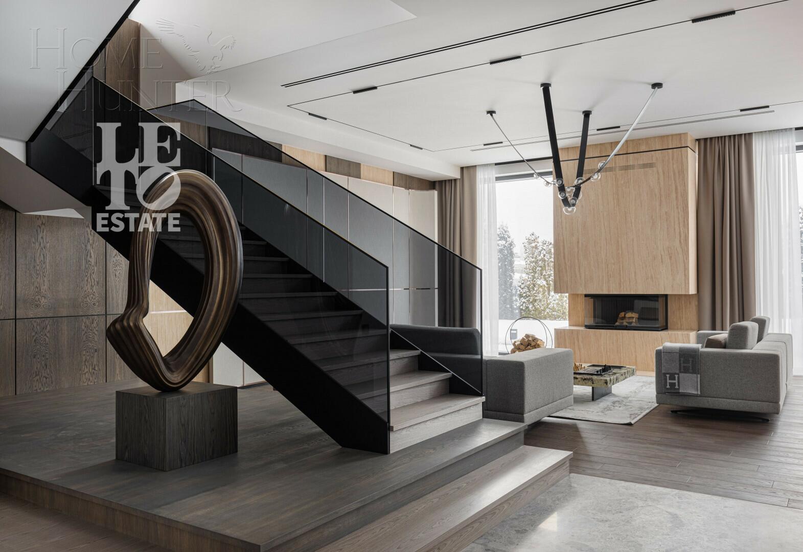 2-этажный коттедж 1 066 м² с отделкой