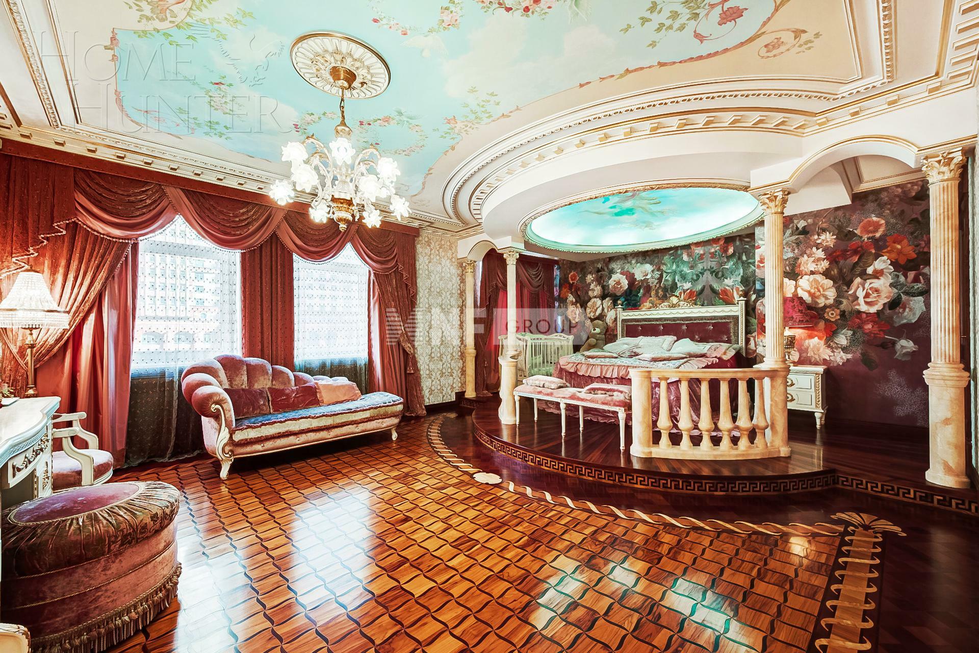 10-КОМН. КВАРТИРА С ОТДЕЛКОЙ 560 М² НА 4 ЭТАЖЕ