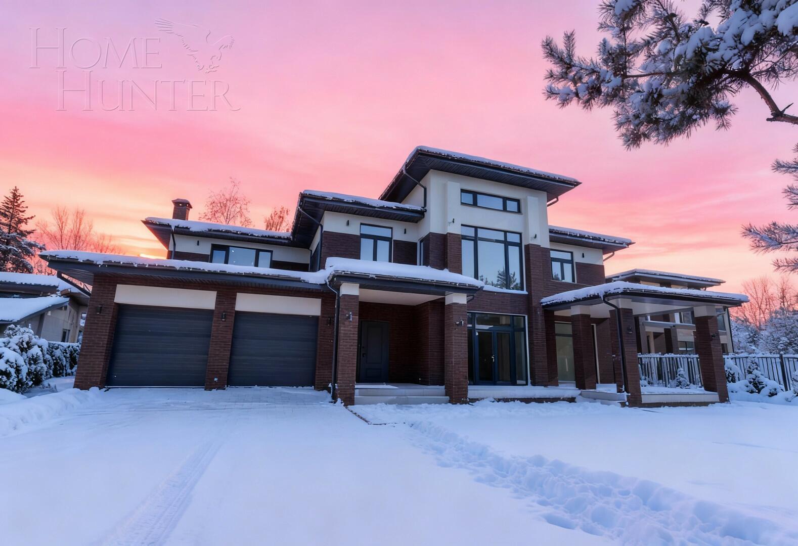 2-этажный коттедж 540 м² с отделкой