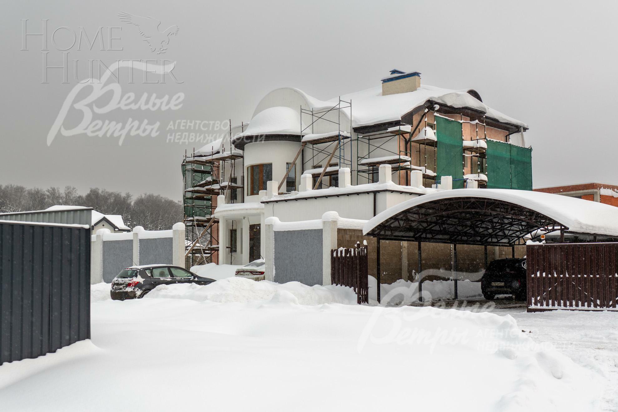 2-этажный коттедж 702 м² без отделки