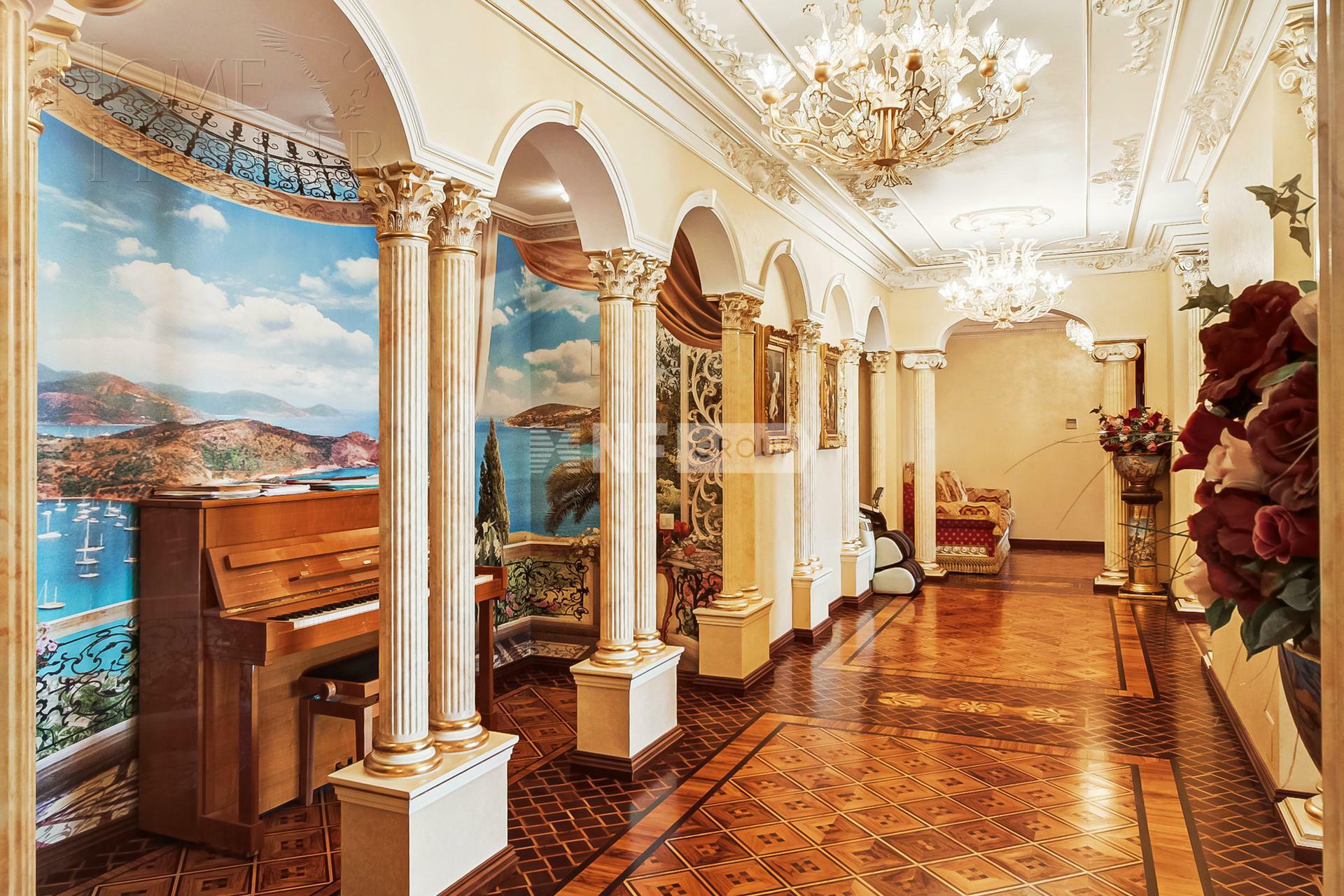 10-КОМН. КВАРТИРА С ОТДЕЛКОЙ 560 М² НА 4 ЭТАЖЕ