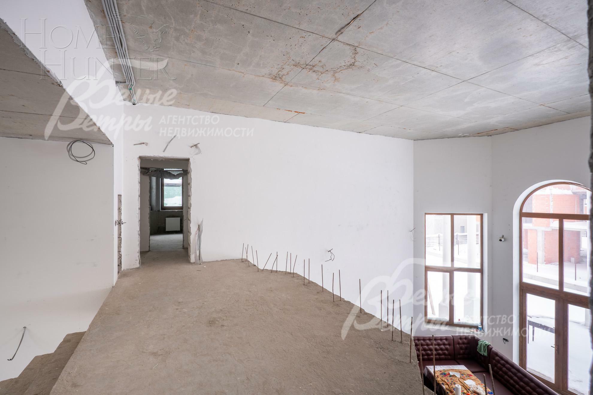 2-этажный коттедж 702 м² без отделки