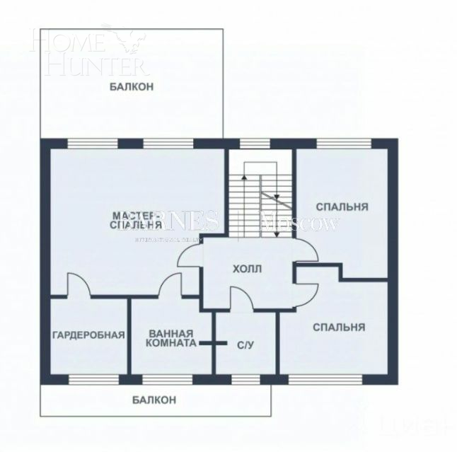 2-этажный коттедж 260 м² с отделкой