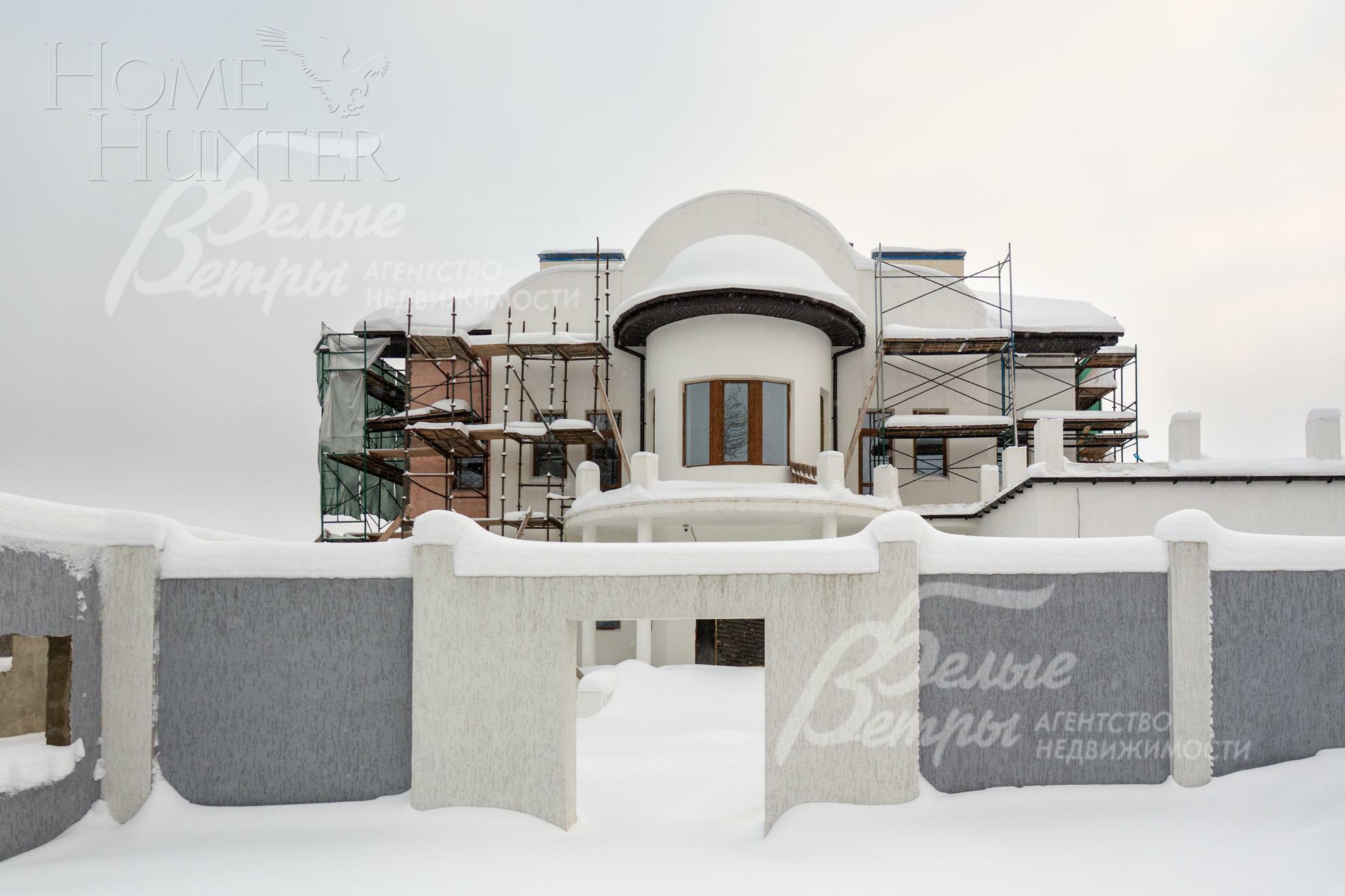 2-этажный коттедж 702 м² без отделки