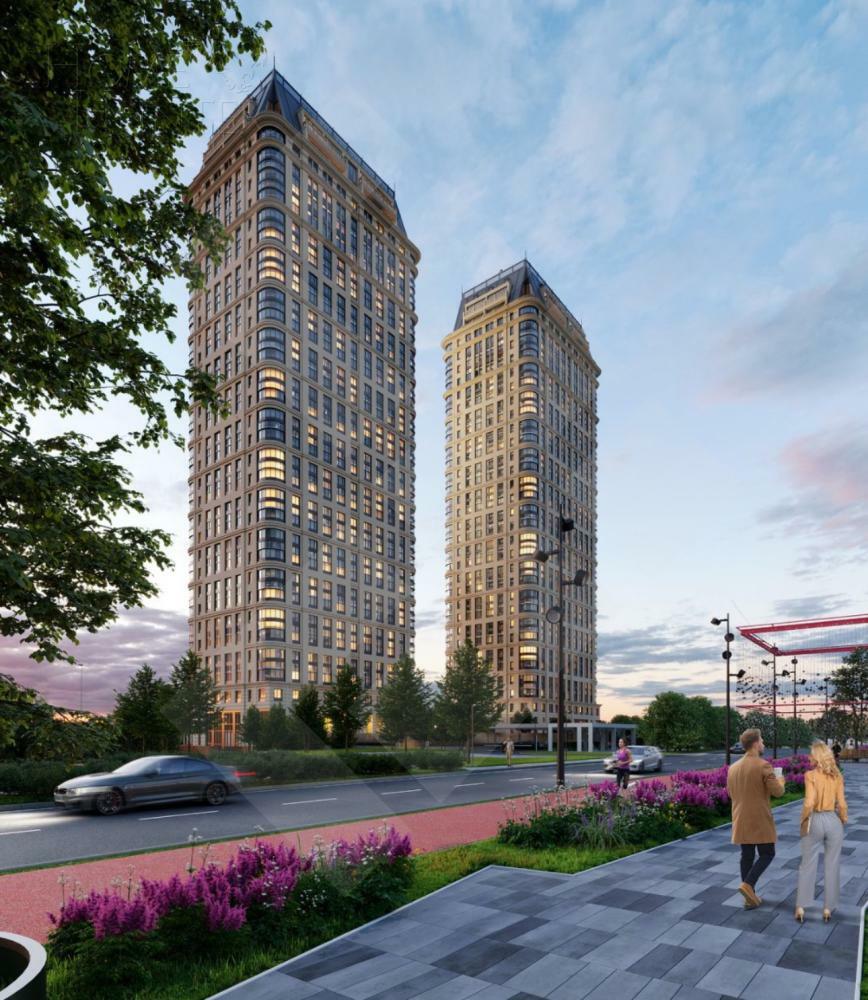 3-КОМН. КВАРТИРА БЕЗ ОТДЕЛКИ 87 М² НА 7 ЭТАЖЕ