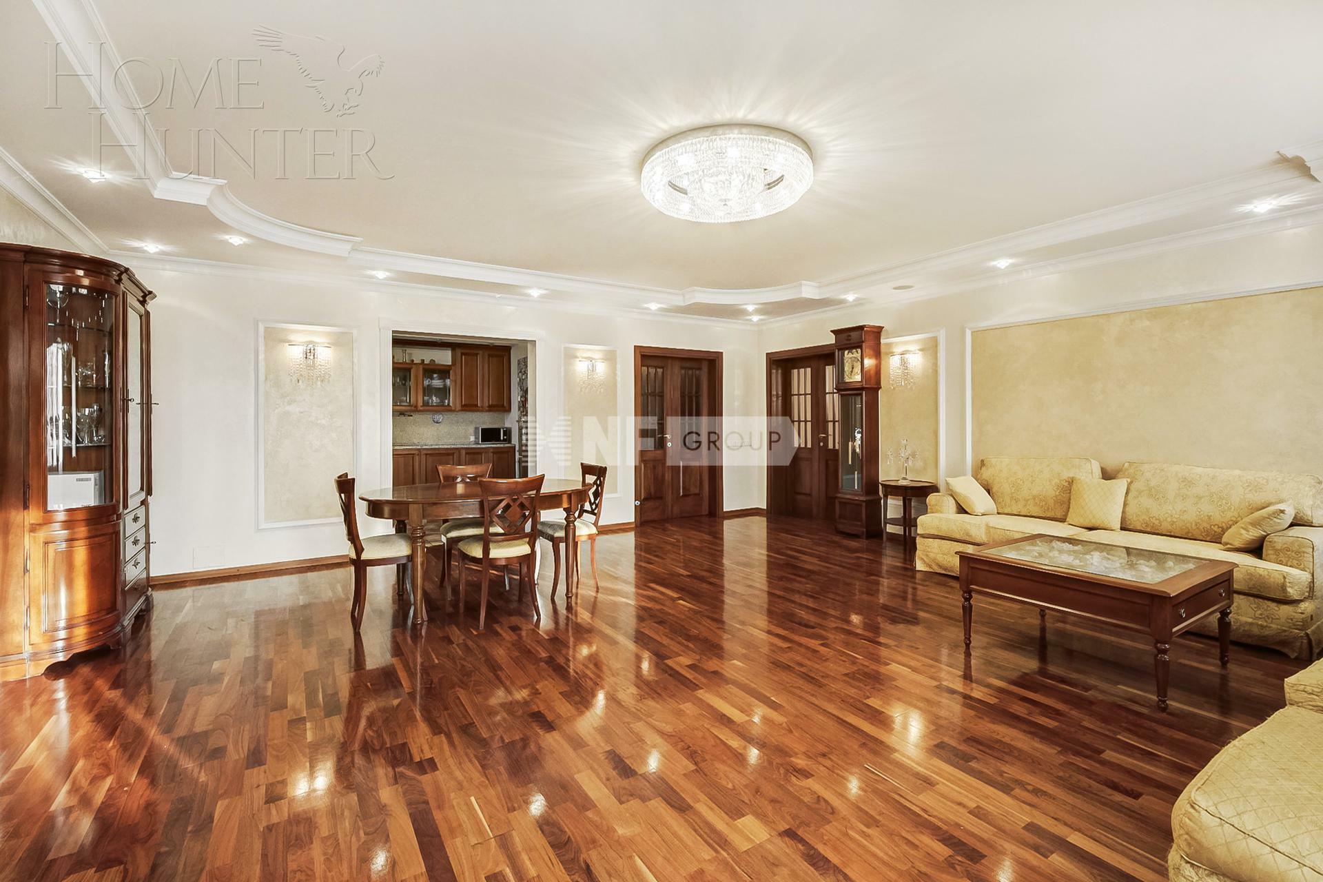 5-КОМН. ПЕНТХАУС С ОТДЕЛКОЙ 326 М² НА 17 ЭТАЖЕ