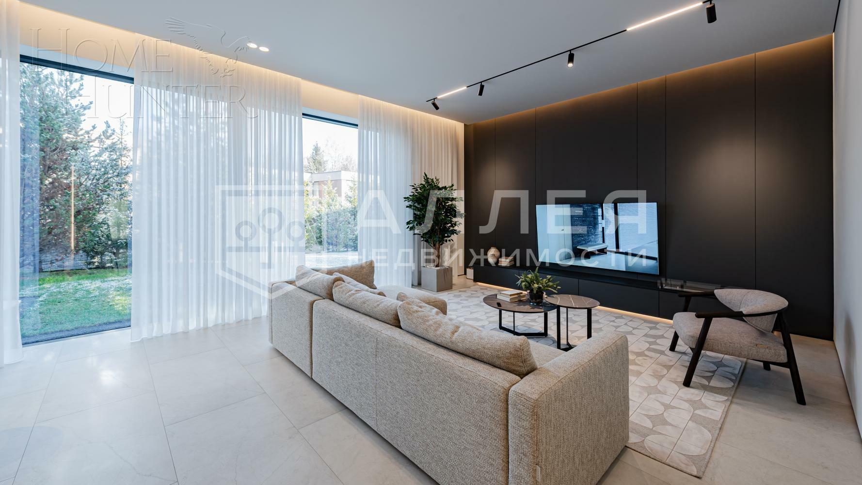 2-этажный коттедж 390.5 м² с отделкой