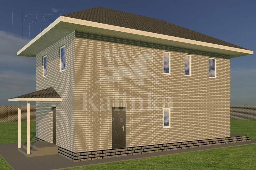 2-этажный коттедж 190 м² без отделки