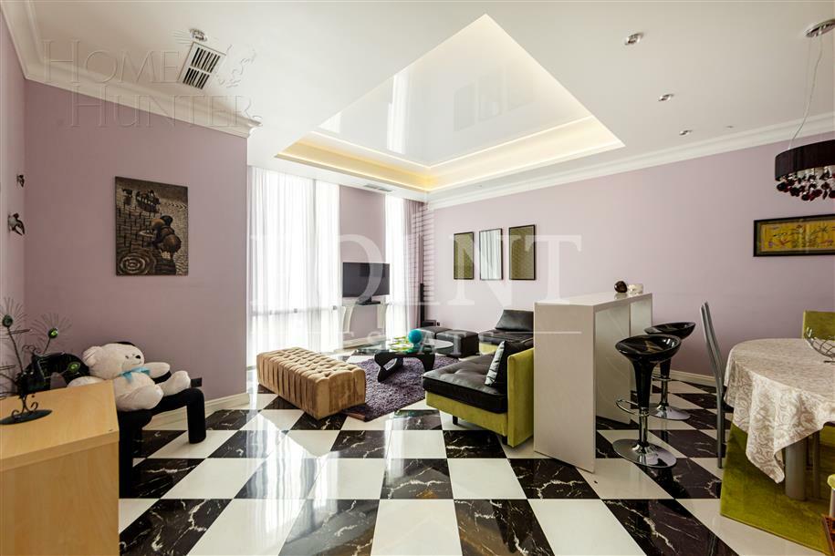 3-КОМН. КВАРТИРА С ОТДЕЛКОЙ 100 М² НА 46 ЭТАЖЕ