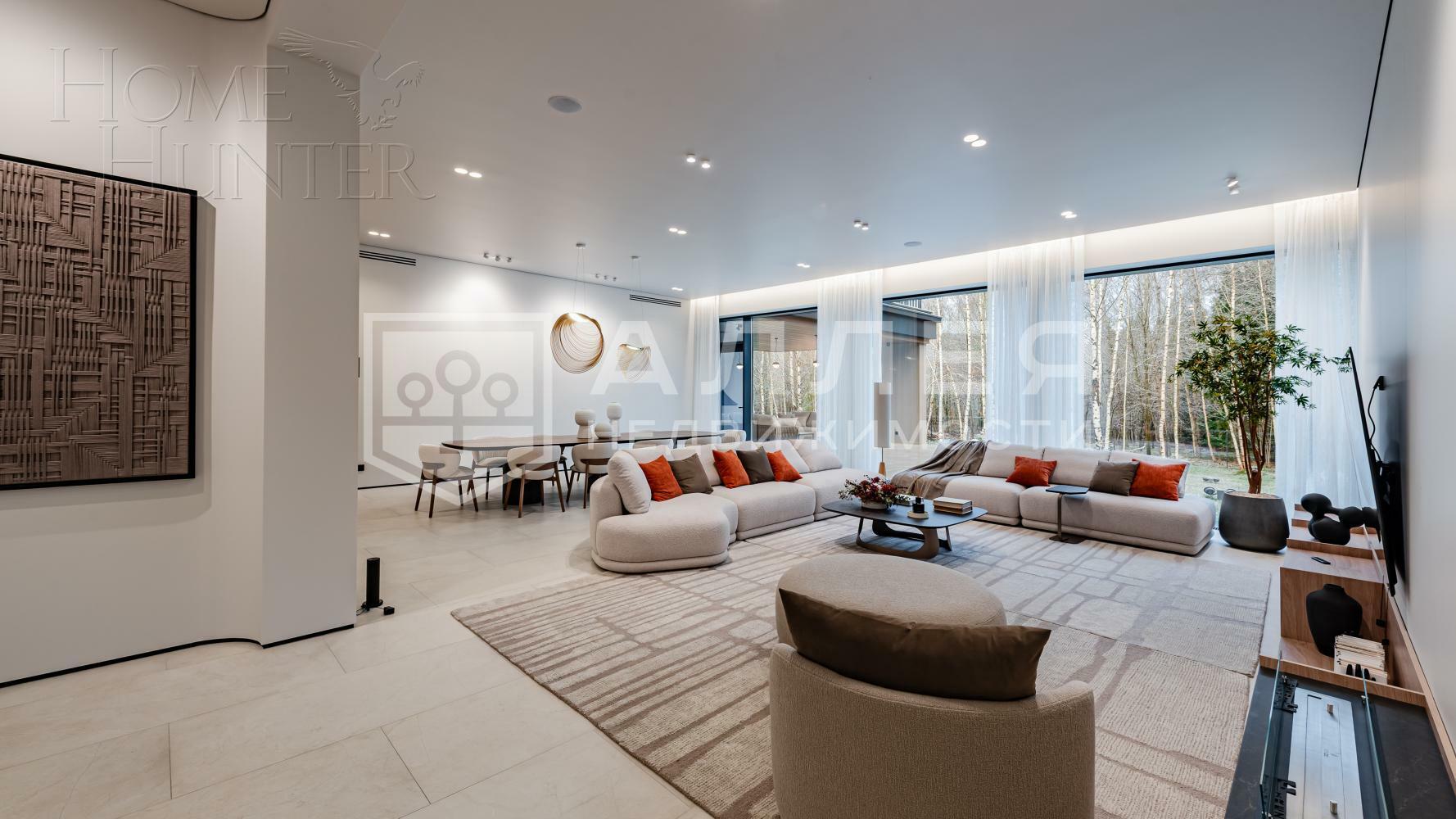 2-этажный коттедж 627.5 м² с отделкой