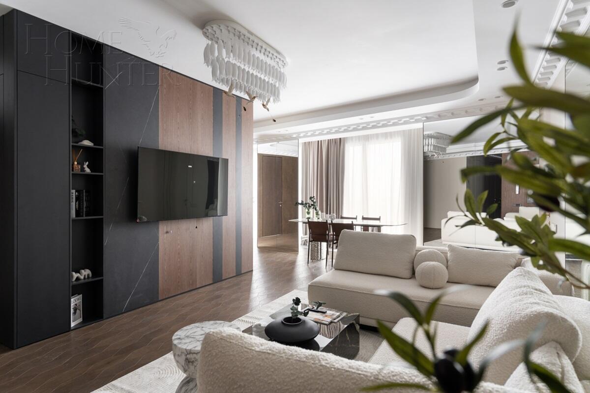 5-КОМН. КВАРТИРА С ОТДЕЛКОЙ 151 М² НА 19 ЭТАЖЕ