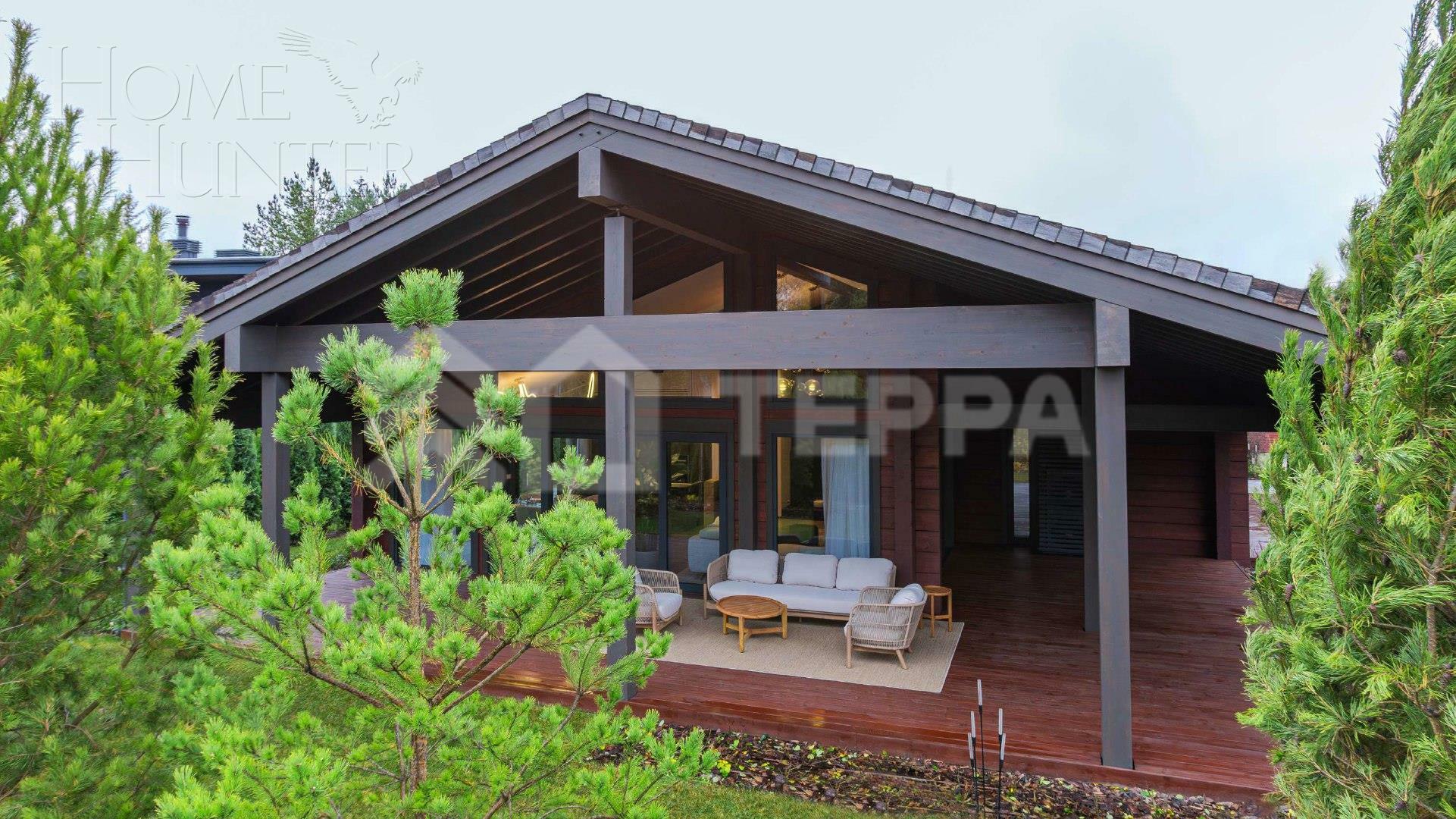 2-этажный коттедж 377 м² с отделкой