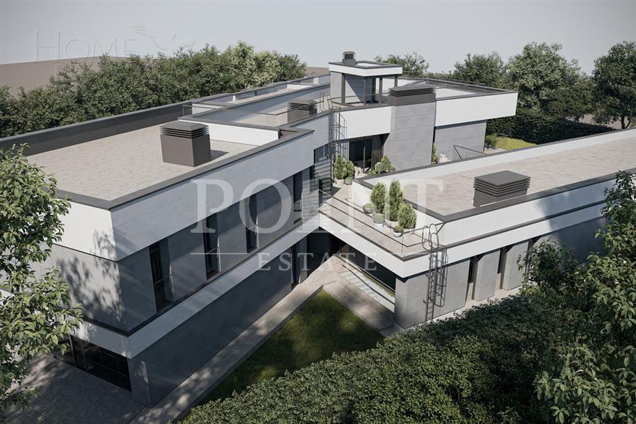 2-этажный коттедж 1 227 м² без отделки