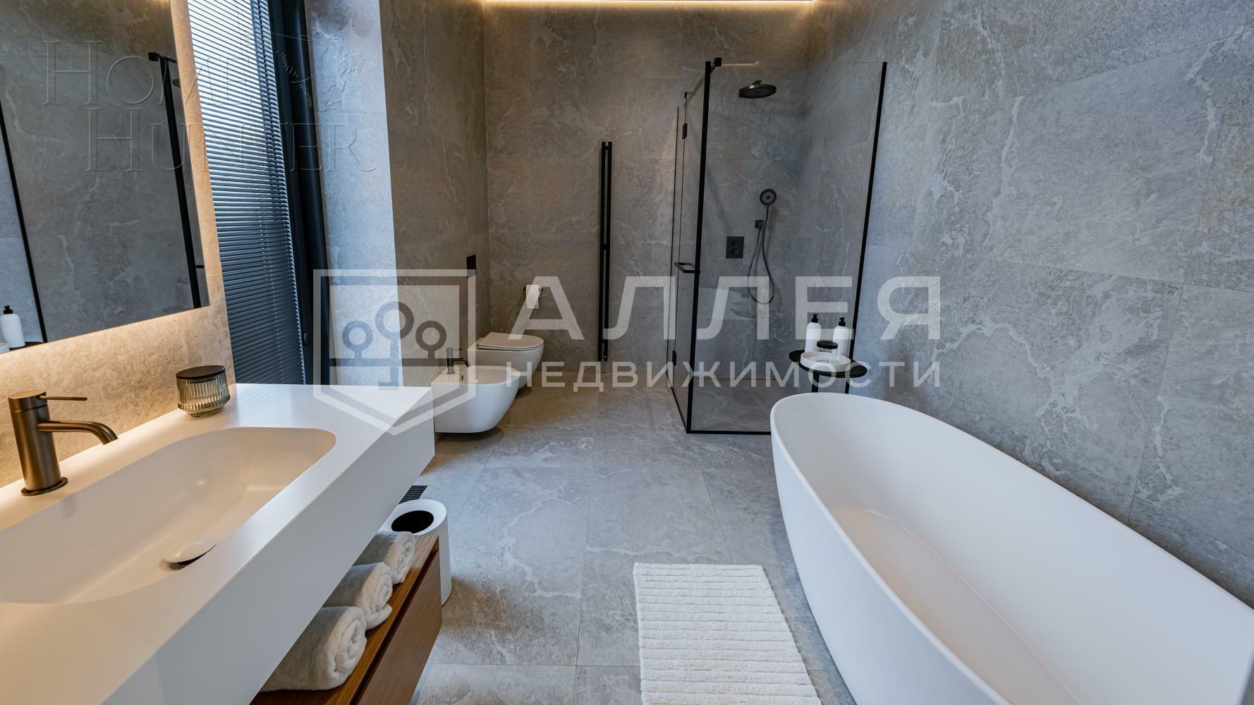 2-этажный коттедж 390.5 м² с отделкой