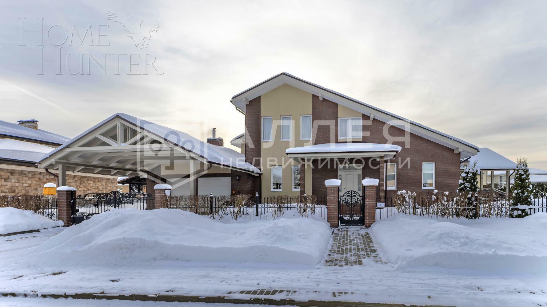 2-этажный коттедж 480 м² с отделкой