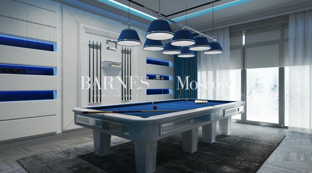 2-этажный коттедж 1 100 м² без отделки